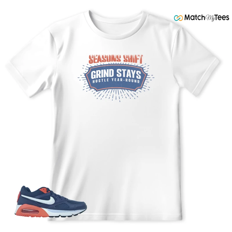 NIKE AIR MAX IVO THUNDER BLUE SNEAKER Matching Tees t-shirt