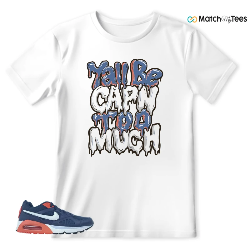 NIKE AIR MAX IVO THUNDER BLUE SNEAKER Matching Tees t-shirt