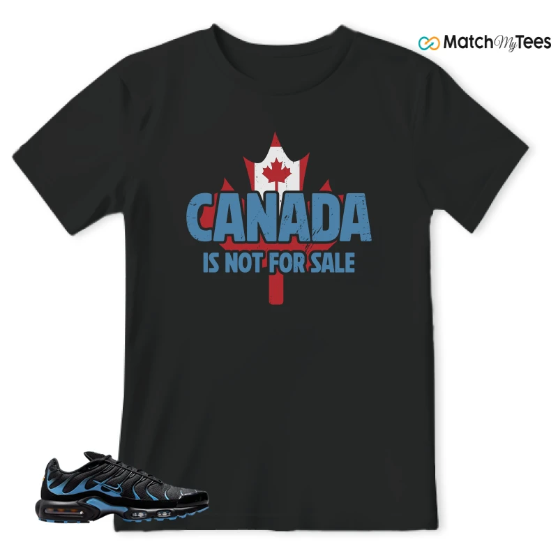 NIKE AIR MAX PLUS BLACK UNIVERSITY BLUE (2022) SNEAKER Matching Tees t-shirt