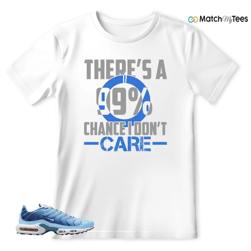 NIKE AIR MAX PLUS UNIVERSITY BLUE GRADIENT SNEAKER Matching Tees t-shirt