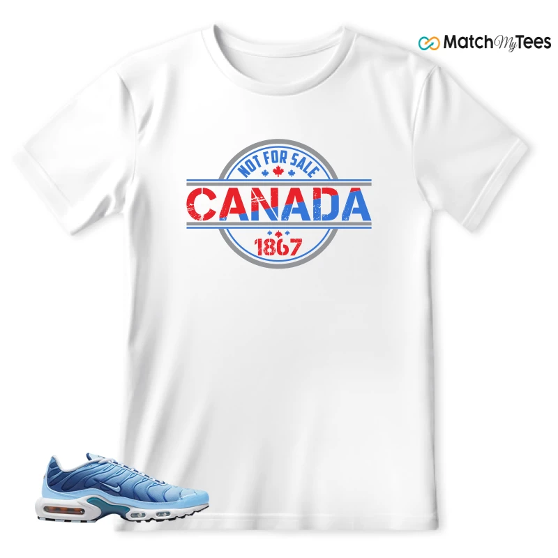 NIKE AIR MAX PLUS UNIVERSITY BLUE GRADIENT SNEAKER Matching Tees t-shirt