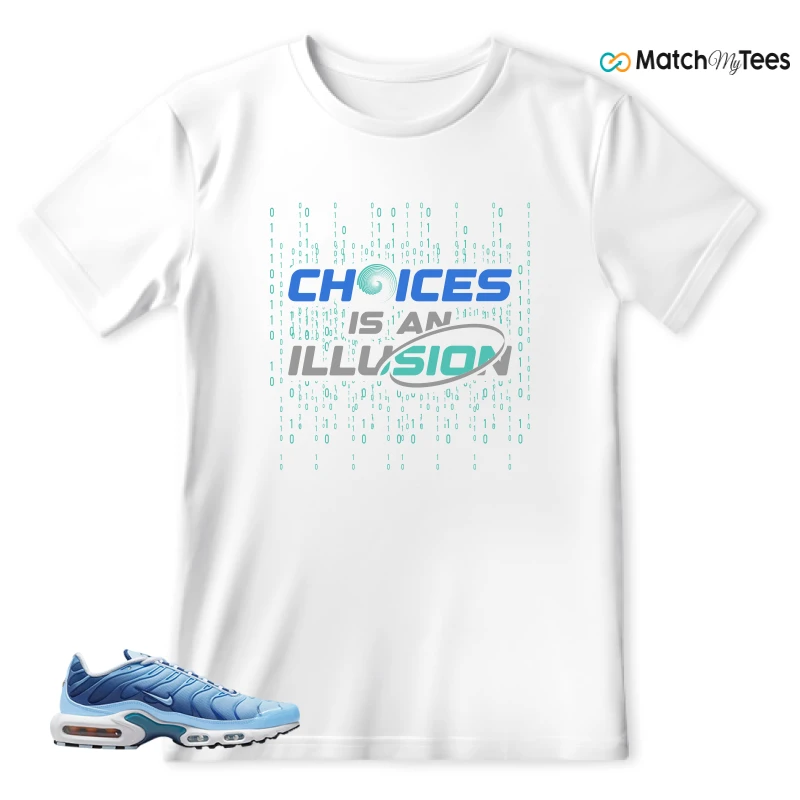 NIKE AIR MAX PLUS UNIVERSITY BLUE GRADIENT SNEAKER Matching Tees t-shirt