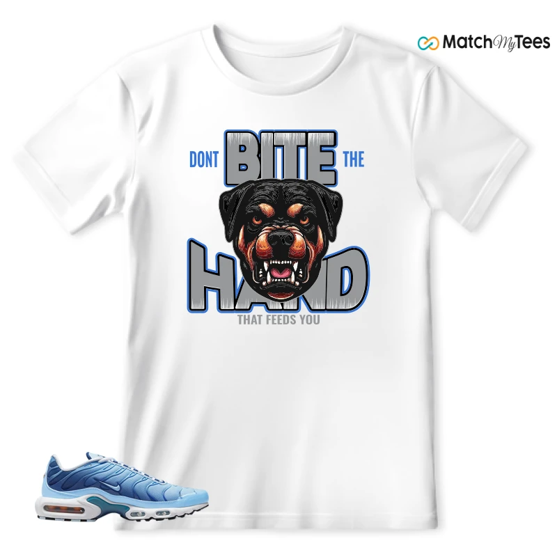 NIKE AIR MAX PLUS UNIVERSITY BLUE GRADIENT SNEAKER Matching Tees t-shirt
