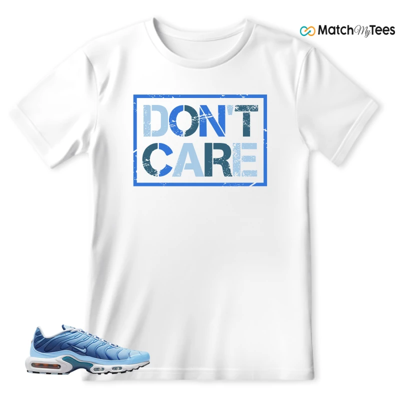 NIKE AIR MAX PLUS UNIVERSITY BLUE GRADIENT SNEAKER Matching Tees t-shirt