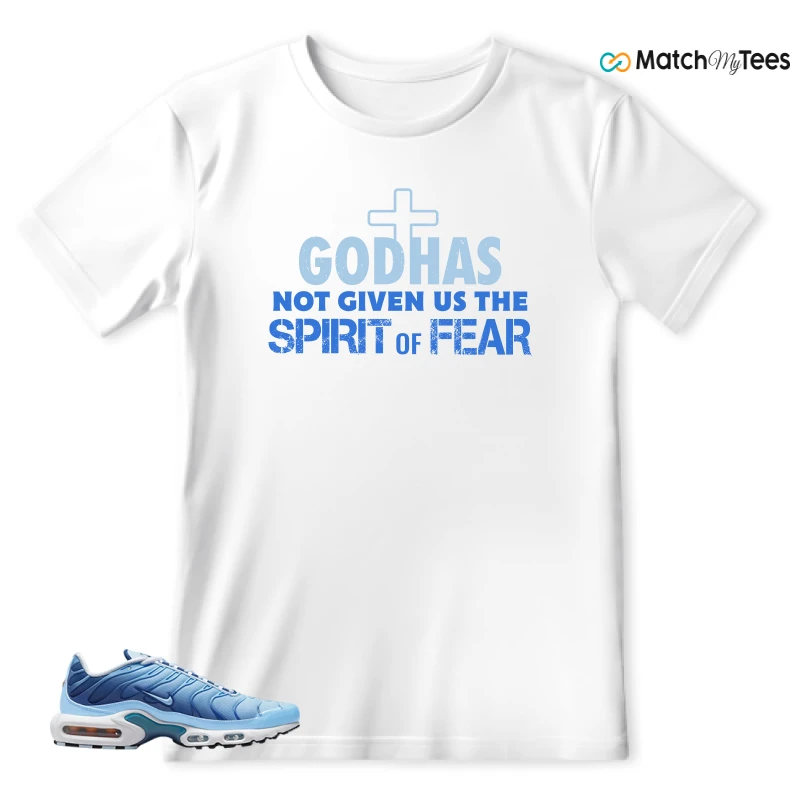 NIKE AIR MAX PLUS UNIVERSITY BLUE GRADIENT SNEAKER Matching Tees t-shirt