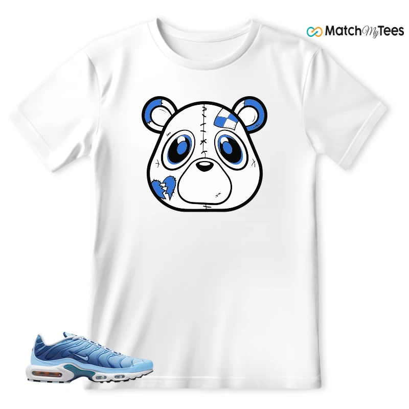 NIKE AIR MAX PLUS UNIVERSITY BLUE GRADIENT SNEAKER Matching Tees t-shirt