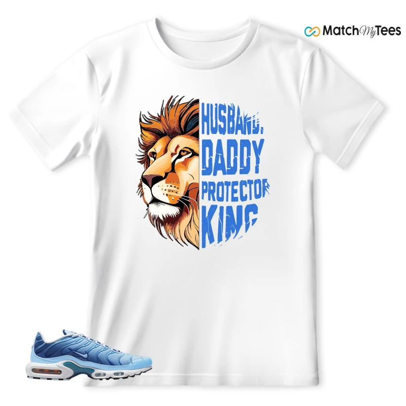NIKE AIR MAX PLUS UNIVERSITY BLUE GRADIENT SNEAKER Matching Tees t-shirt
