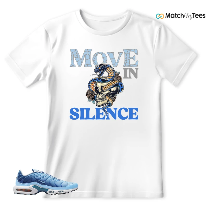 NIKE AIR MAX PLUS UNIVERSITY BLUE GRADIENT SNEAKER Matching Tees t-shirt