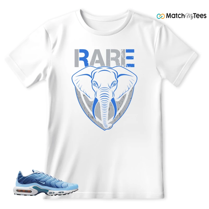 NIKE AIR MAX PLUS UNIVERSITY BLUE GRADIENT SNEAKER Matching Tees t-shirt