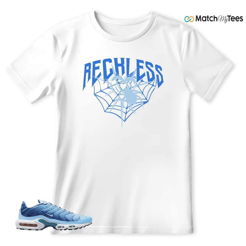 NIKE AIR MAX PLUS UNIVERSITY BLUE GRADIENT SNEAKER Matching Tees t-shirt