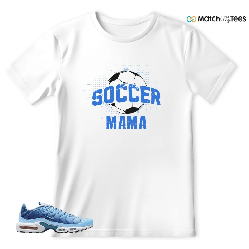 NIKE AIR MAX PLUS UNIVERSITY BLUE GRADIENT SNEAKER Matching Tees t-shirt