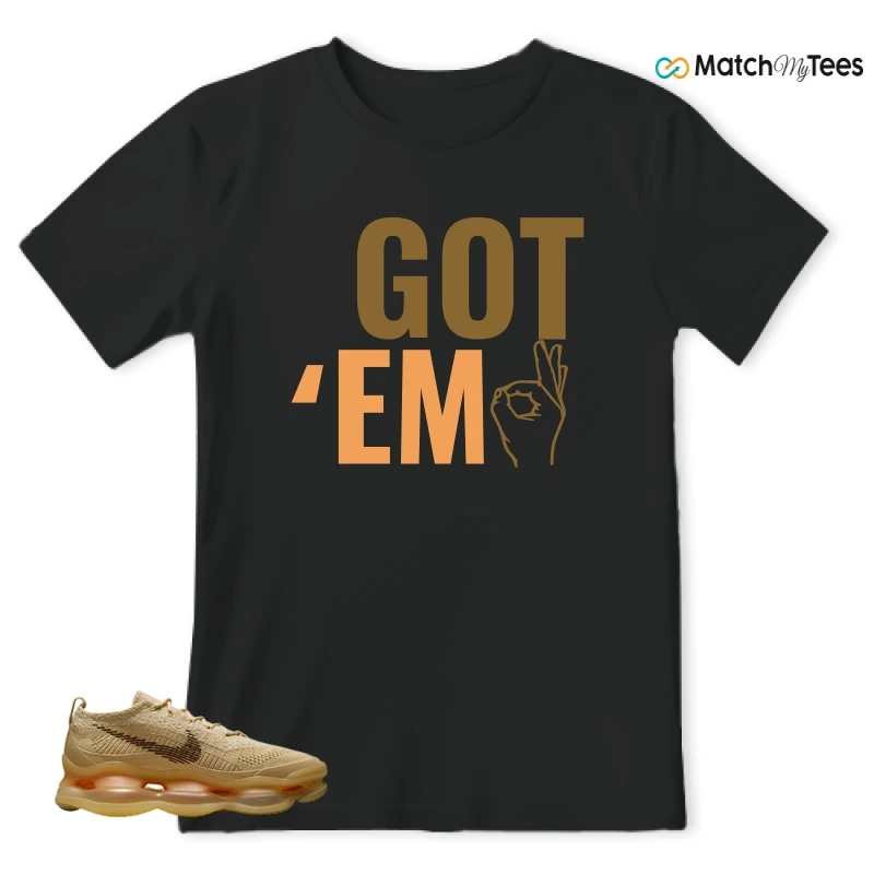 NIKE AIR MAX SCORPION FK SESAME (WOMEN'S) SNEAKER Matching Tees t-shirt