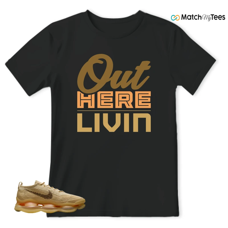 NIKE AIR MAX SCORPION FK SESAME (WOMEN'S) SNEAKER Matching Tees t-shirt