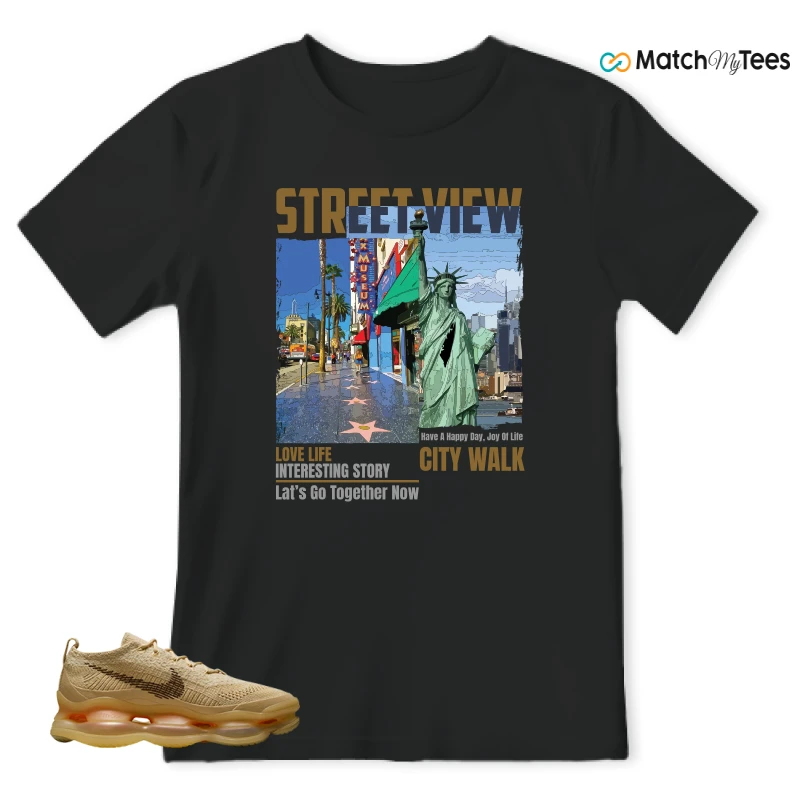 NIKE AIR MAX SCORPION FK SESAME (WOMEN'S) SNEAKER Matching Tees t-shirt