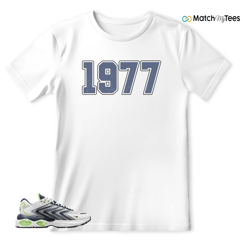 NIKE AIR MAX TW WHITE LEMON TWIST NAVY SNEAKER Matching Tees t-shirt