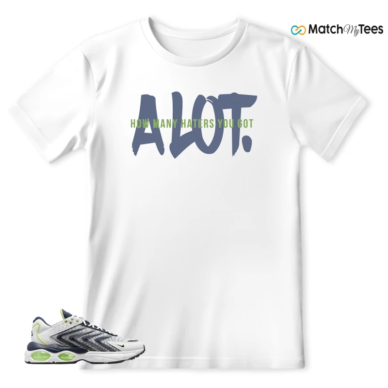 NIKE AIR MAX TW WHITE LEMON TWIST NAVY SNEAKER Matching Tees t-shirt
