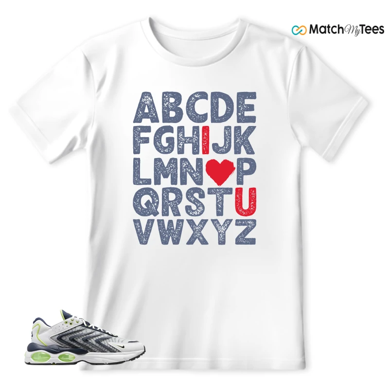 NIKE AIR MAX TW WHITE LEMON TWIST NAVY SNEAKER Matching Tees t-shirt