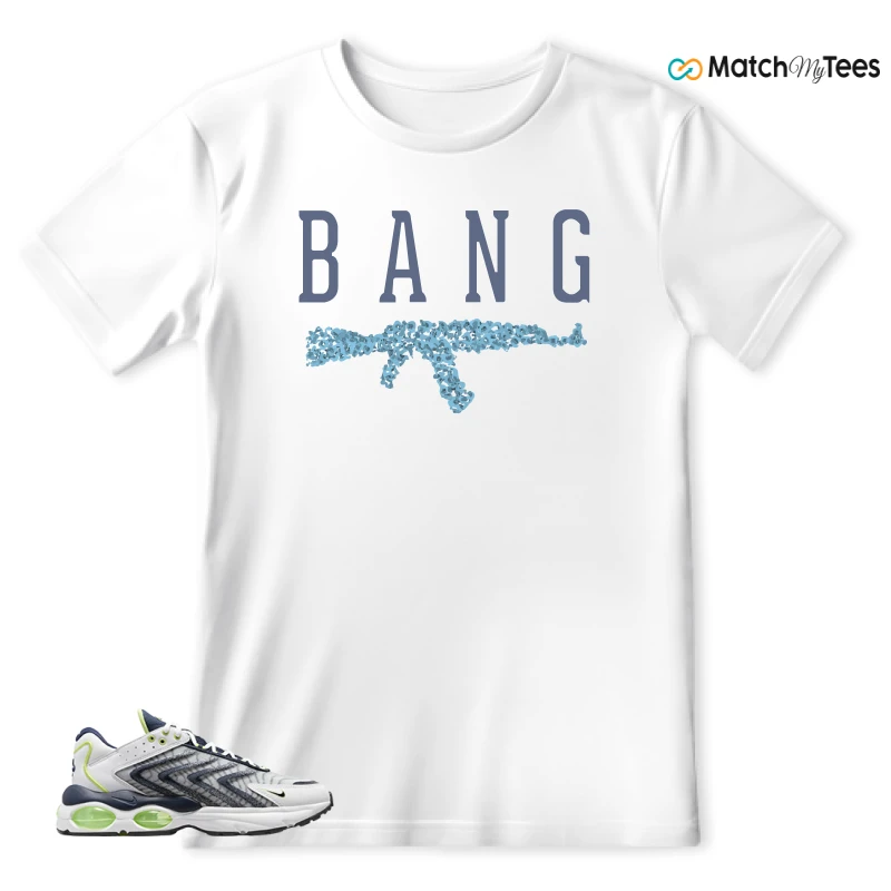 NIKE AIR MAX TW WHITE LEMON TWIST NAVY SNEAKER Matching Tees t-shirt