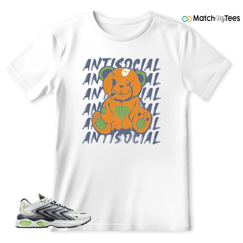 NIKE AIR MAX TW WHITE LEMON TWIST NAVY SNEAKER Matching Tees t-shirt