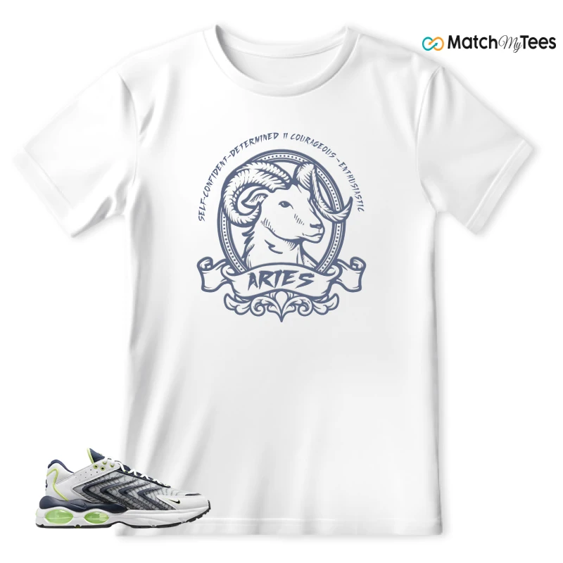 NIKE AIR MAX TW WHITE LEMON TWIST NAVY SNEAKER Matching Tees t-shirt