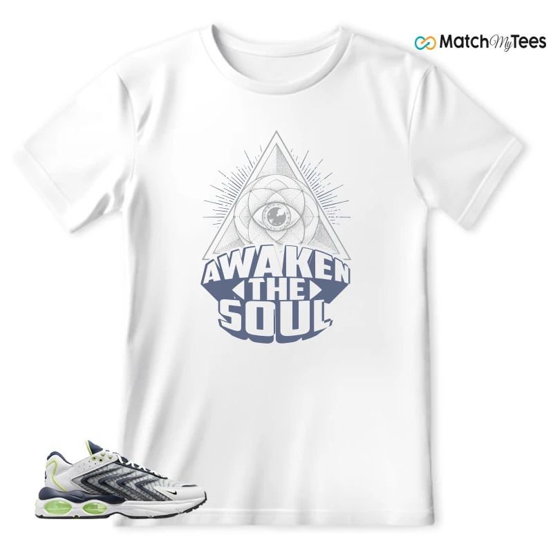 NIKE AIR MAX TW WHITE LEMON TWIST NAVY SNEAKER Matching Tees t-shirt