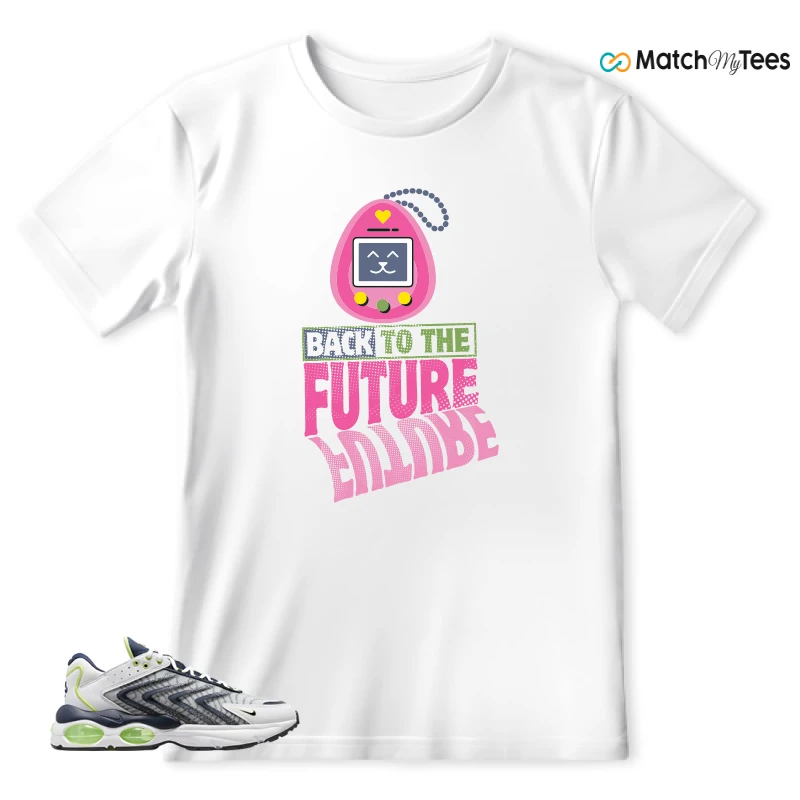 NIKE AIR MAX TW WHITE LEMON TWIST NAVY SNEAKER Matching Tees t-shirt