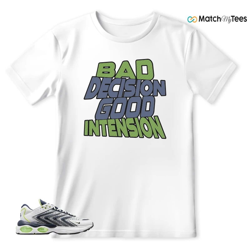 NIKE AIR MAX TW WHITE LEMON TWIST NAVY SNEAKER Matching Tees t-shirt