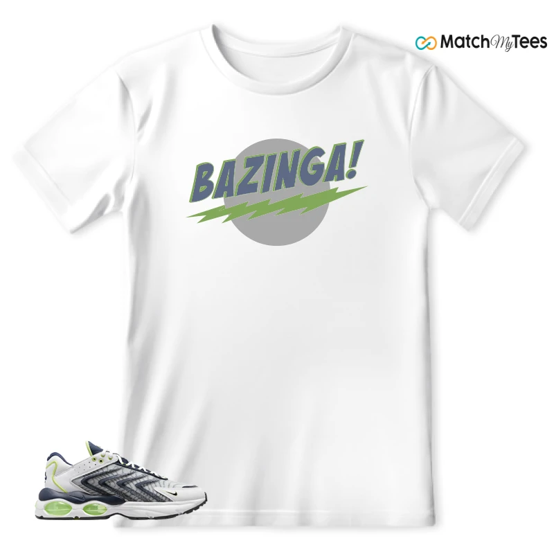 NIKE AIR MAX TW WHITE LEMON TWIST NAVY SNEAKER Matching Tees t-shirt