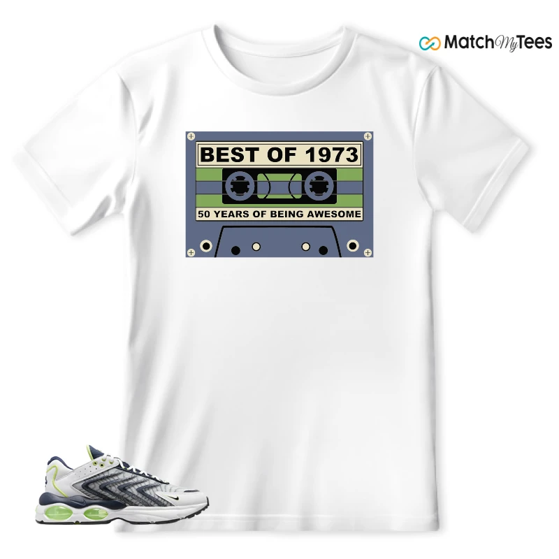 NIKE AIR MAX TW WHITE LEMON TWIST NAVY SNEAKER Matching Tees t-shirt