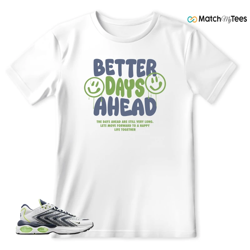 NIKE AIR MAX TW WHITE LEMON TWIST NAVY SNEAKER Matching Tees t-shirt