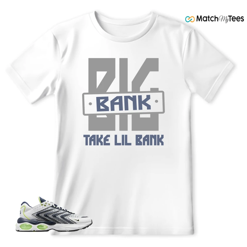 NIKE AIR MAX TW WHITE LEMON TWIST NAVY SNEAKER Matching Tees t-shirt