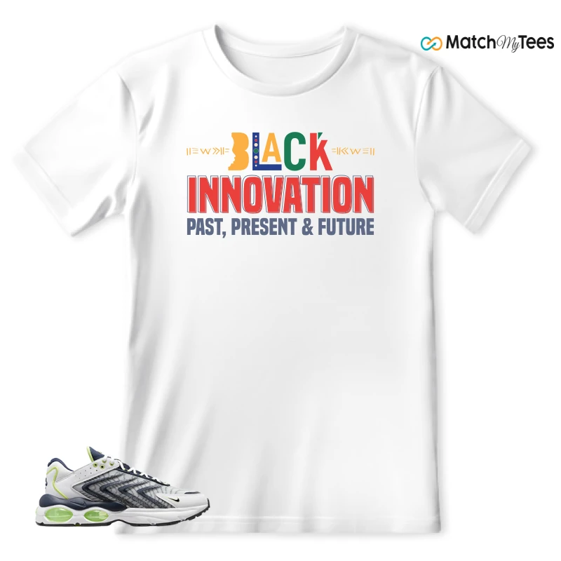 NIKE AIR MAX TW WHITE LEMON TWIST NAVY SNEAKER Matching Tees t-shirt