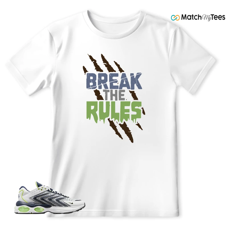NIKE AIR MAX TW WHITE LEMON TWIST NAVY SNEAKER Matching Tees t-shirt