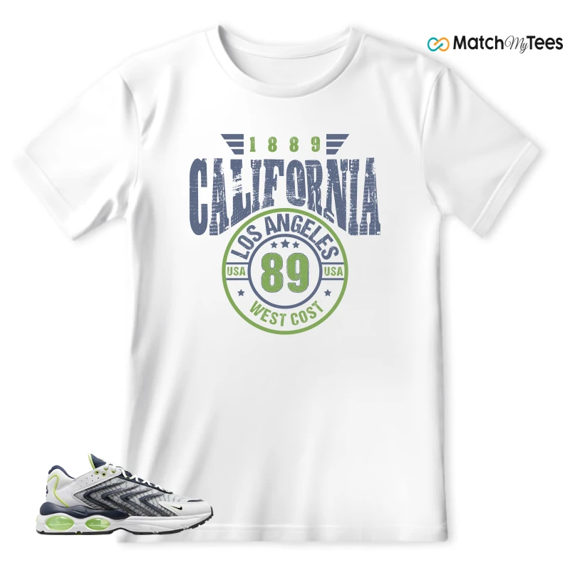 NIKE AIR MAX TW WHITE LEMON TWIST NAVY SNEAKER Matching Tees t-shirt