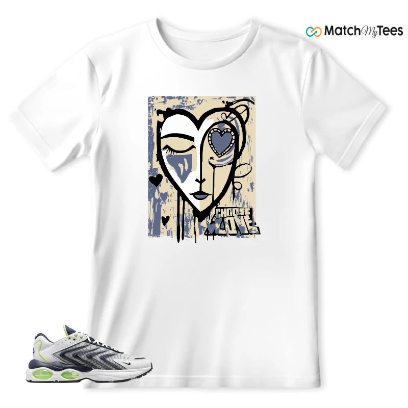 NIKE AIR MAX TW WHITE LEMON TWIST NAVY SNEAKER Matching Tees t-shirt