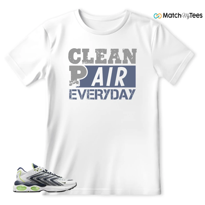 NIKE AIR MAX TW WHITE LEMON TWIST NAVY SNEAKER Matching Tees t-shirt