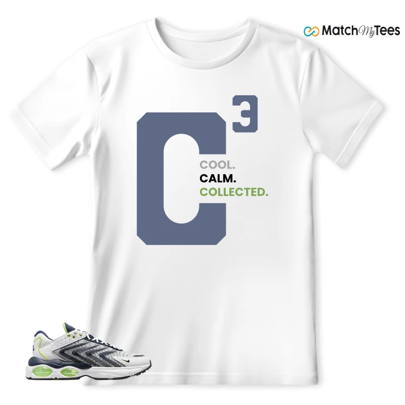 NIKE AIR MAX TW WHITE LEMON TWIST NAVY SNEAKER Matching Tees t-shirt