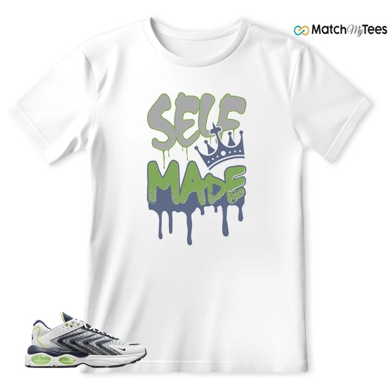 NIKE AIR MAX TW WHITE LEMON TWIST NAVY SNEAKER Matching Tees t-shirt