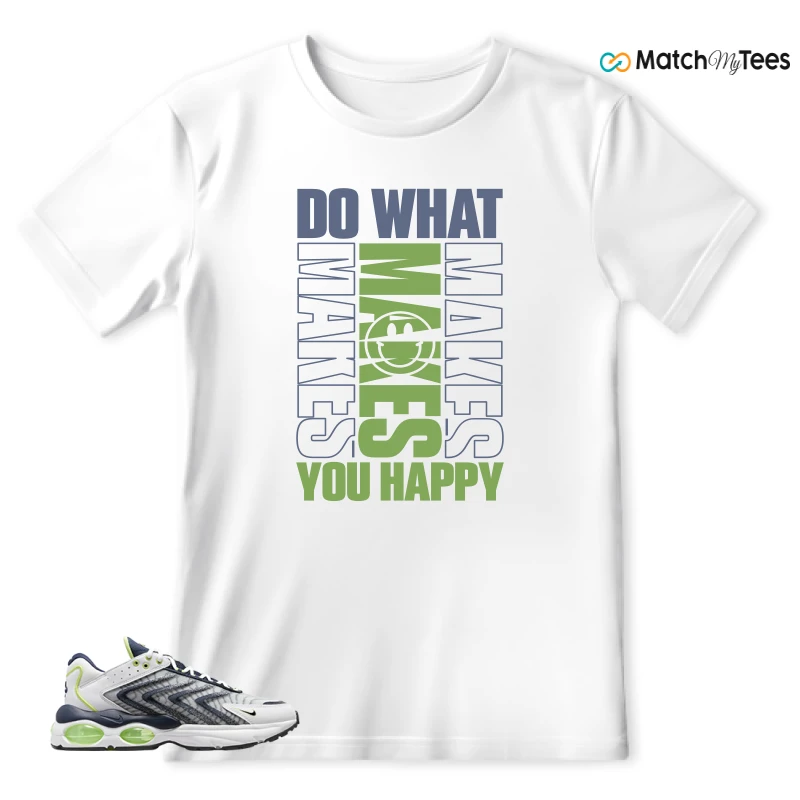NIKE AIR MAX TW WHITE LEMON TWIST NAVY SNEAKER Matching Tees t-shirt