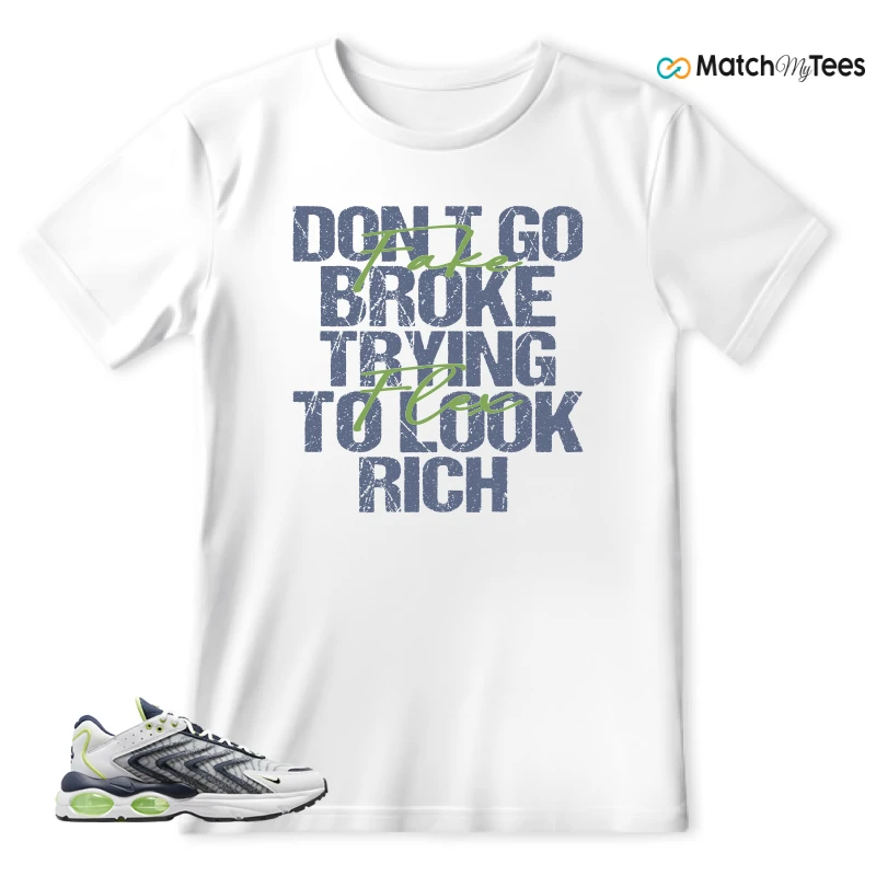 NIKE AIR MAX TW WHITE LEMON TWIST NAVY SNEAKER Matching Tees t-shirt