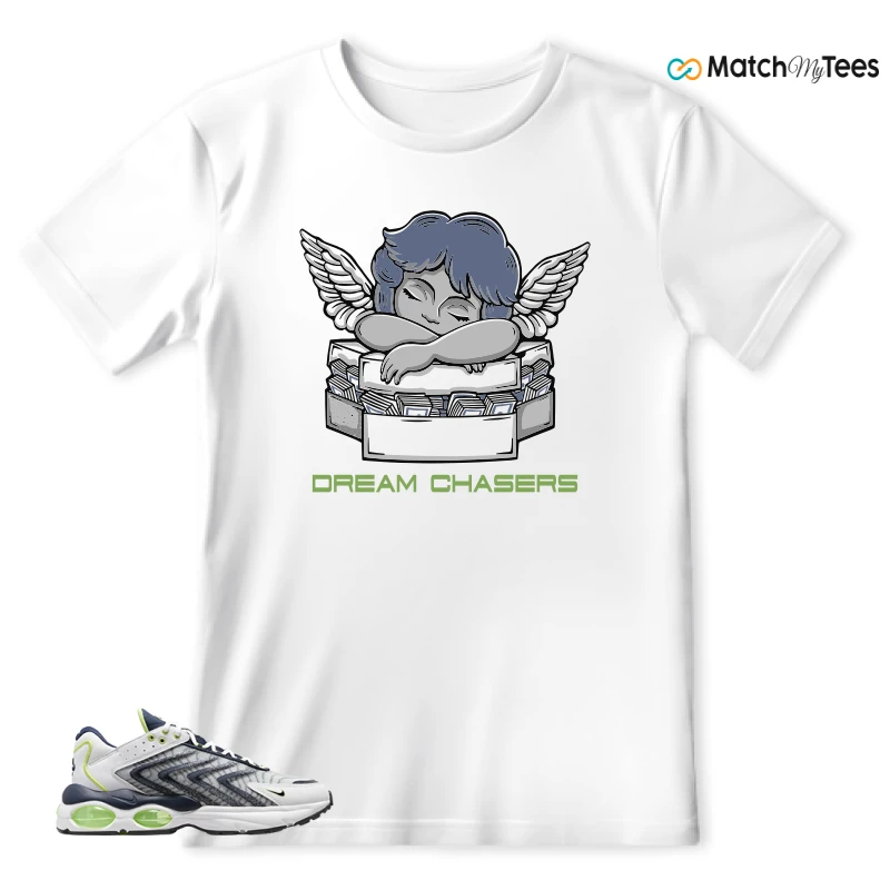 NIKE AIR MAX TW WHITE LEMON TWIST NAVY SNEAKER Matching Tees t-shirt