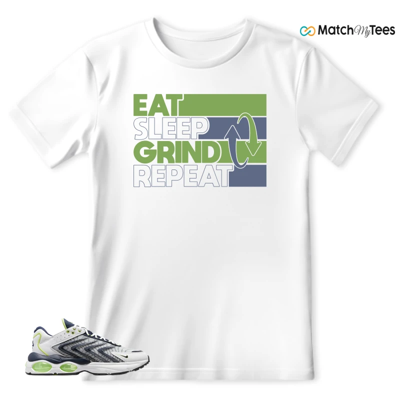 NIKE AIR MAX TW WHITE LEMON TWIST NAVY SNEAKER Matching Tees t-shirt