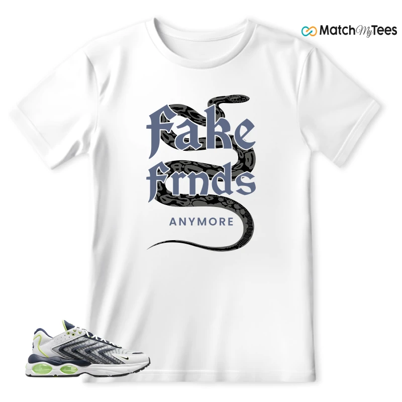 NIKE AIR MAX TW WHITE LEMON TWIST NAVY SNEAKER Matching Tees t-shirt