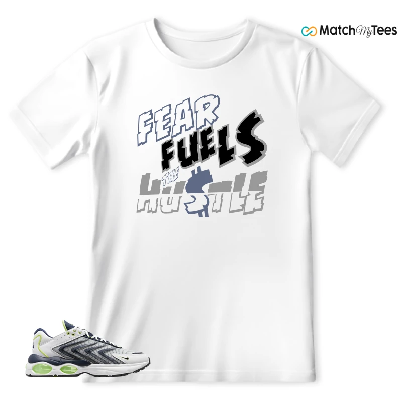 NIKE AIR MAX TW WHITE LEMON TWIST NAVY SNEAKER Matching Tees t-shirt