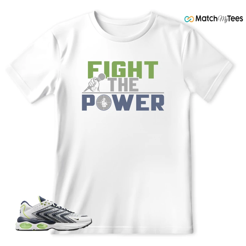 NIKE AIR MAX TW WHITE LEMON TWIST NAVY SNEAKER Matching Tees t-shirt