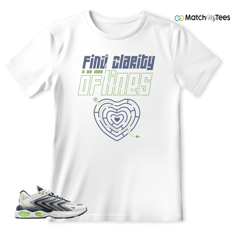 NIKE AIR MAX TW WHITE LEMON TWIST NAVY SNEAKER Matching Tees t-shirt