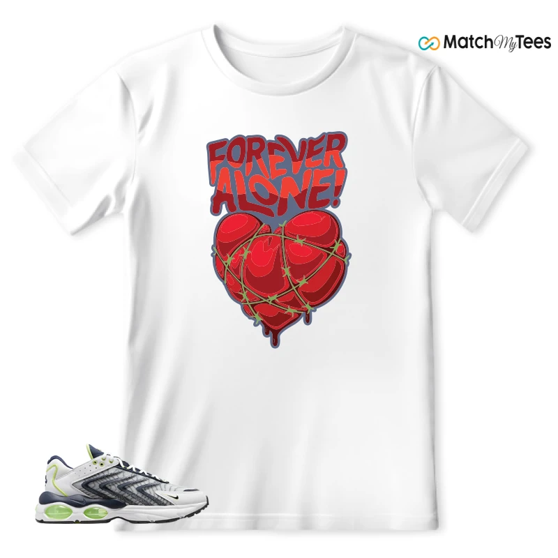 NIKE AIR MAX TW WHITE LEMON TWIST NAVY SNEAKER Matching Tees t-shirt