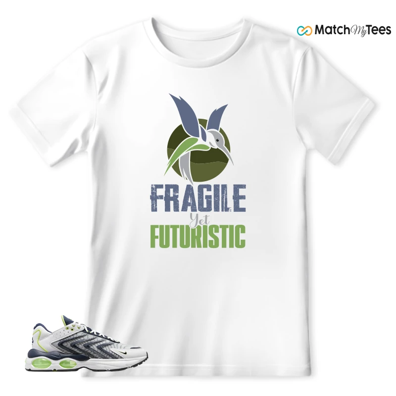 NIKE AIR MAX TW WHITE LEMON TWIST NAVY SNEAKER Matching Tees t-shirt