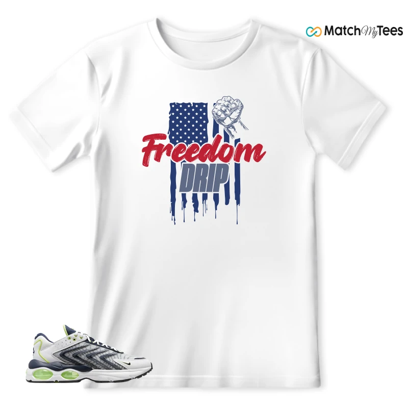 NIKE AIR MAX TW WHITE LEMON TWIST NAVY SNEAKER Matching Tees t-shirt