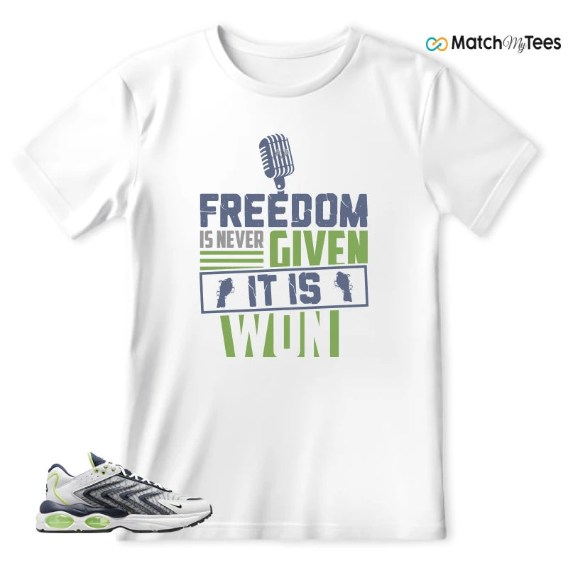 NIKE AIR MAX TW WHITE LEMON TWIST NAVY SNEAKER Matching Tees t-shirt